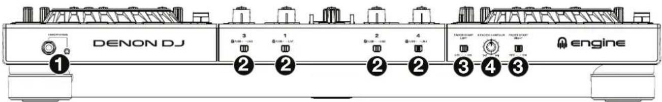 DENON Prime 4 - Front Panel - 1
