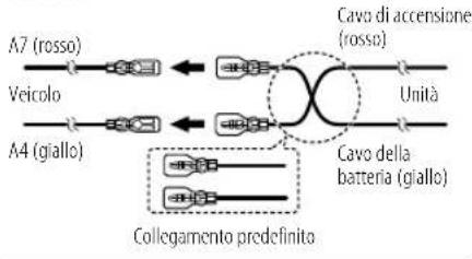 JVC KDX162 - Collegamento delle prese ISO in alcuni veicoli VW/Audi e Opel (Vauxhall) - 1