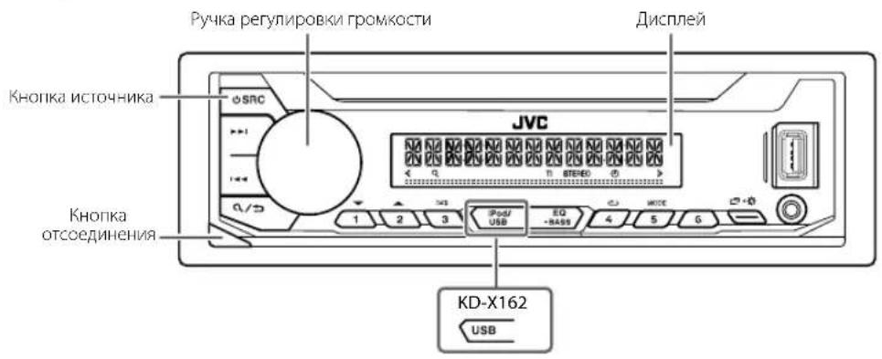 JVC KDX162 - ОСНОВНЫЕСВЕДЕНИЯ - 1