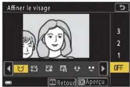 NIKON Coolpix A1000 - Retouche glamour : amélioration des visages humains - 2