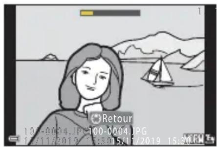 NIKON Coolpix A1000 - Visualisation des images d'une série - 2