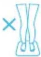 HUAWEI Body Fat Scale AH100 - Posturas incorretas - 4