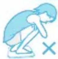 HUAWEI Body Fat Scale AH100 - Posturas incorretas - 1