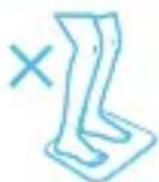 HUAWEI Body Fat Scale AH100 - Posture sbaglate - 2