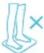 HUAWEI Body Fat Scale AH100 - Posiciones Incorrectas - 3