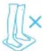 HUAWEI Body Fat Scale AH100 - Posture sbaglate - 3