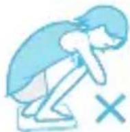 HUAWEI Body Fat Scale AH100 - Helytelen pozok - 1