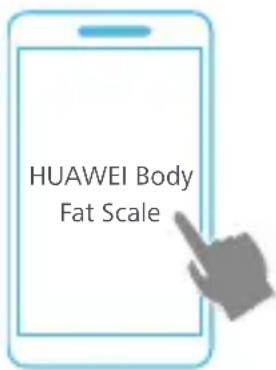 HUAWEI Body Fat Scale AH100 - Download and install the app - 1