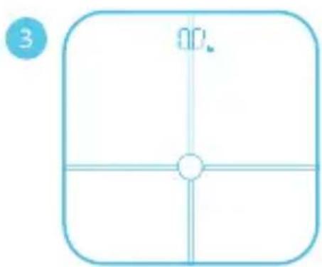 HUAWEI Body Fat Scale AH100 - Na zapnutie váhy vložte batériu - 3