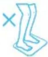 HUAWEI Body Fat Scale AH100 - Posturas incorretas - 2