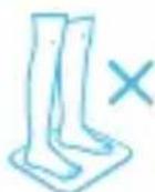 HUAWEI Body Fat Scale AH100 - Posturi incorcete - 3