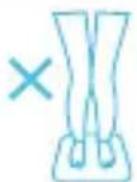 HUAWEI Body Fat Scale AH100 - Posture sbaglate - 4