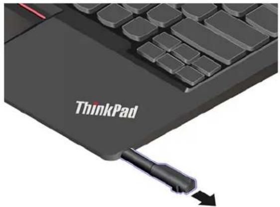 LENOVO ThinkPad L390 Yoga - Utiliser le ThinkPad Pen Pro (sur certains modèles) - 1