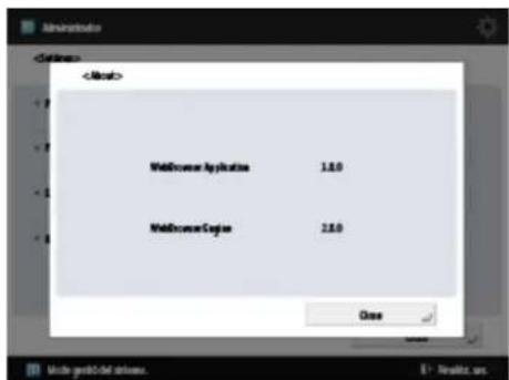 CANON imageRUNNER ADVANCE 4551i - Comprovar la version - 2