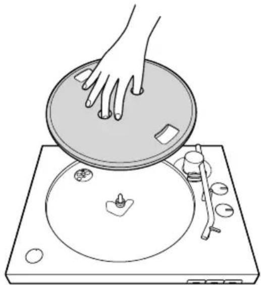 SONY PSLX310BT - Auswechseln des Treibriemens - 2