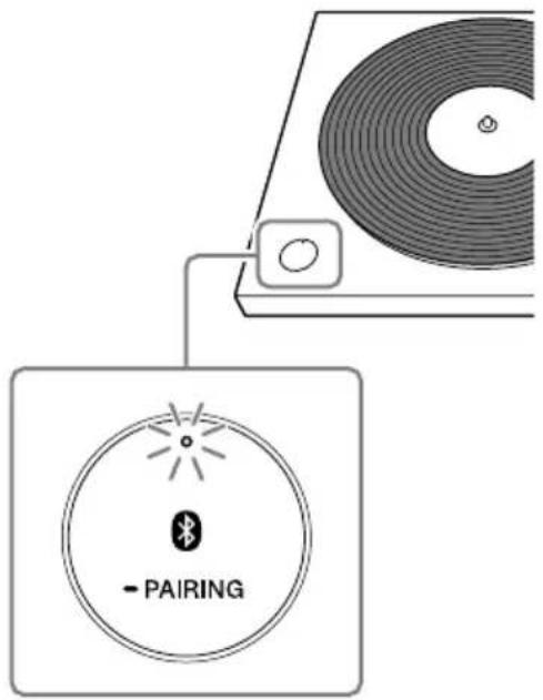 SONY PSLX310BT - Registrieren (Pairing) von Geräten mit Ihrem Plattenspieler - 1