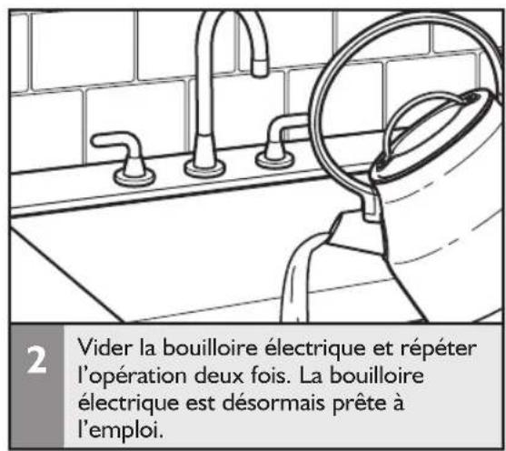 KITCHENAID KEK1222PT - Élimination des dépôts calcaires de l'intérieur de l'appareil - 2