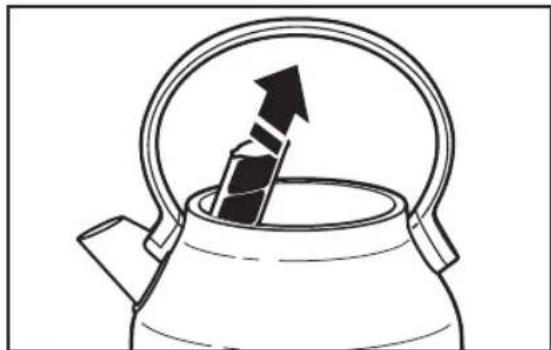 KITCHENAID KEK1222PT - Limpieza del filtró - 1
