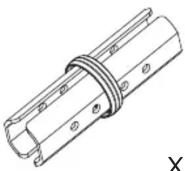 Multibrackets M Ceiling Mount Pro MBC1UPHD - COMPONENT CHECKLIST - 3