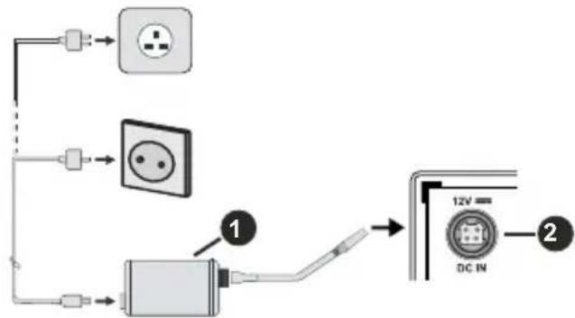 SALORA WMR5350 - Power Connection - 1