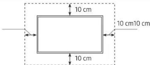 SAMSUNG QLED QE75Q85R - Ventilation adaptée de votre téléviseur - 2