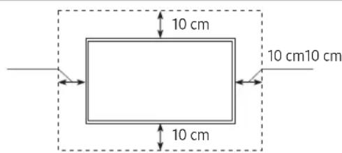 SAMSUNG QLED QE75Q90R - Ausreichende Belüftung Ihres Geräts - 2