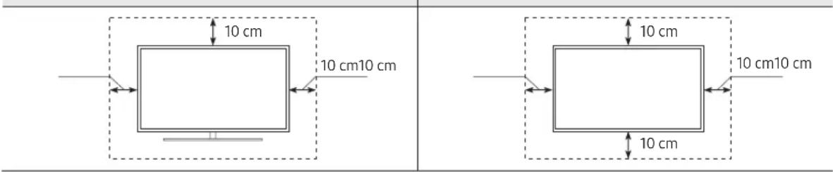SAMSUNG QLED QE75Q90R - Zorgen voor geschikte ventilatie voor uw tv - 1