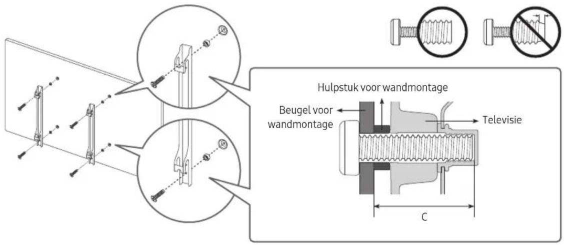 SAMSUNG QLED QE75Q90R - De tevisie aan de wand monteren - 2