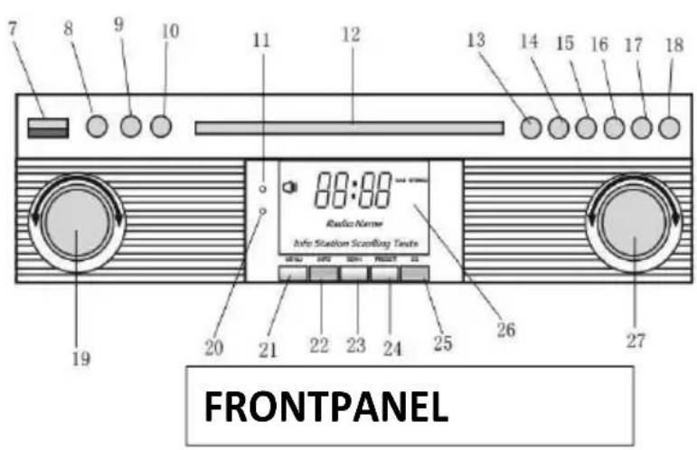 DENVER MRD51 - VIGTIG: SÄDAN ÅBNES OG LUKKES GRAMMOFONENS LAG - 3