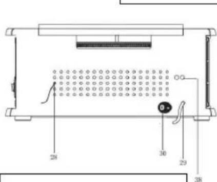 DENVER MRD51 - IMPORTANT: LEVANTAR Y BAJAR LA TAPA DEL TOCADISCOS - 5