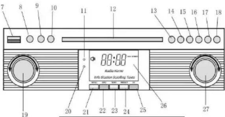 DENVER MRD51 - WICHTIG: DECKEL DES PLATTENSPIELERS ANHEBEN UND ABSENKEN - 3