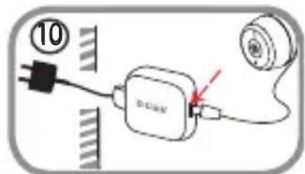 D-LINK DCS8600LH - Instruktioner til montering af strømforsyning - 5