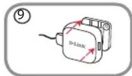 D-LINK DCS8600LH - Montage-instructies voedingsbron - 4