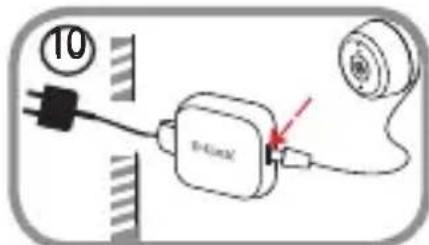 D-LINK DCS8600LH - Instruções para montagem da fonte de alimentação - 5