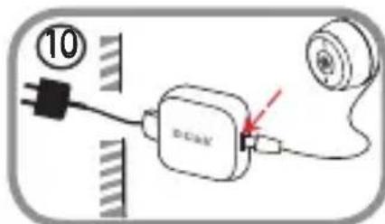D-LINK DCS8600LH - Istruzioni per il montaggio dell'alimentatore - 6