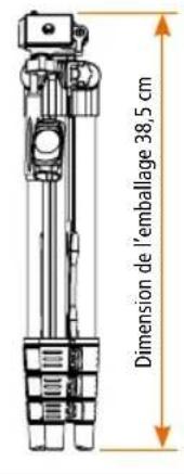 ROLLEI Smartphone Tripod Traveler - Colonne centrale - 2