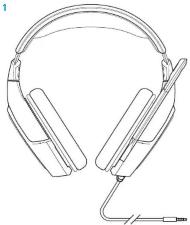 LOGITECH G332 - CONTENIDO DE LA CAJA - 1