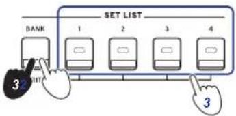 KORG EK50 - Sauvegarde d'une set list (WRITE) - 1