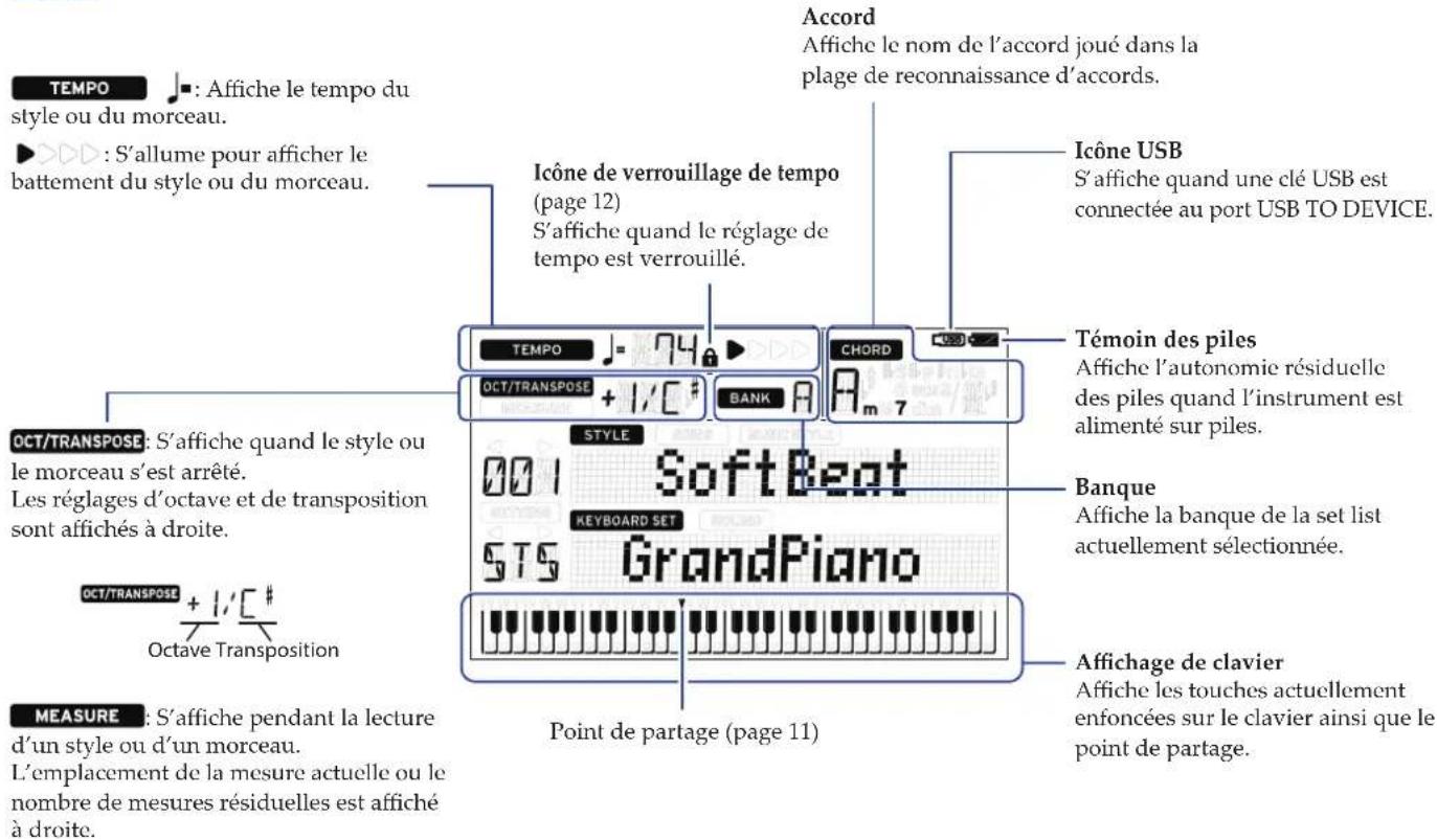 KORG EK50 - Écran - 1