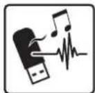 KORG EK50 - Lecture d'une source sonore sur clé USB - 1