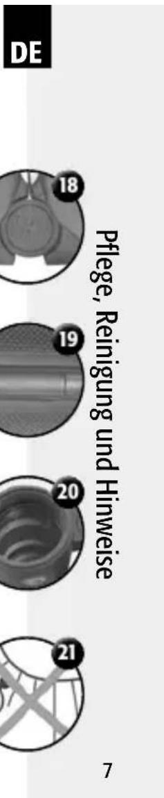 Steiner SkyHawk 4.0 8x42 - Wichtiger Sicherheitshinweis: - 1