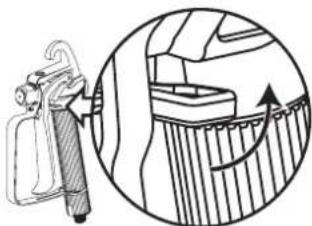 WAGNER Control 150 M - Locking the gun - 1