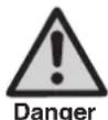 WAGNER Control 150 M - High-pressure hose (safety note) - 1