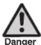 WAGNER Control 150 M - Danger d'explosion et de feu pendant la projection par sources d'inflammation - 1