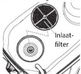 WAGNER Control 150 M - Let erop, dat er geen reinigingsoplossing in de motorbehuizing druppelt. - 1