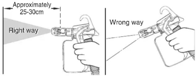 WAGNER Control 150 M - Spraying technique - 2