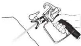 WAGNER Control 150 M - Do not use a needle or other sharp pointed instrument to clean the tip. The hard tungsten carbide can chip. - 4