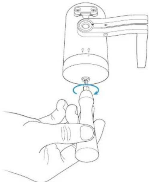 RING Stick Up Cam Battery - Si vous le souhaitez, ajoutez une vis de sécurité à la batterie. - 2