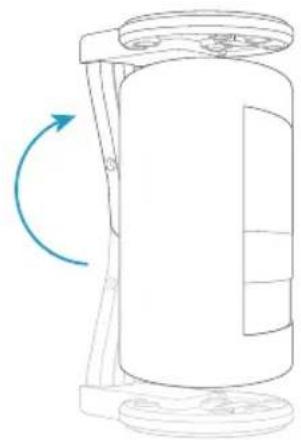 RING Stick Up Cam Battery - Fixation de la Stick Up Cam au plafond : - 4
