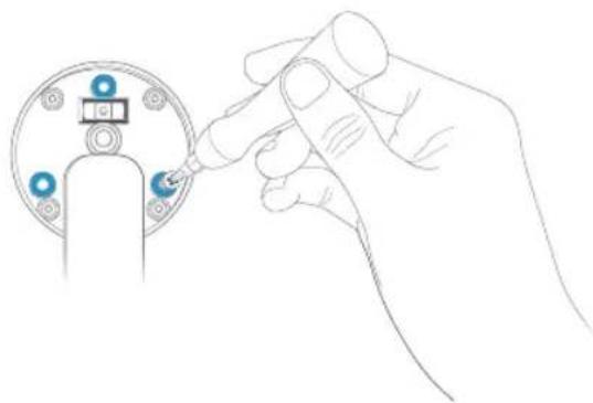 RING Stick Up Cam Battery - Serrez les vis. - 1